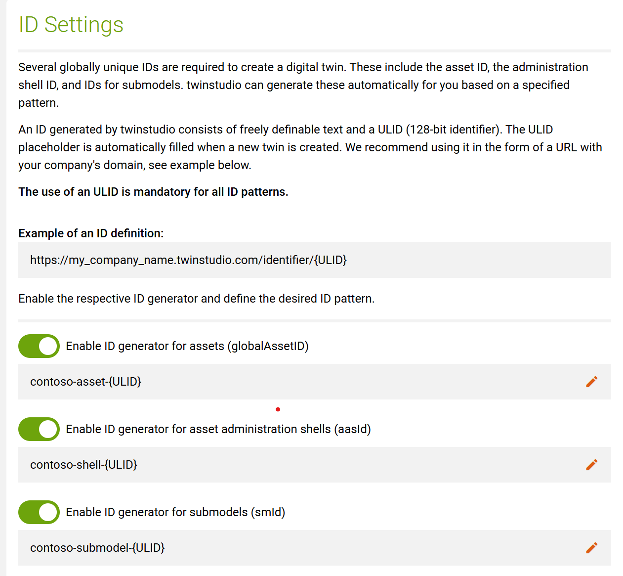 twinstudio General IdGenerator