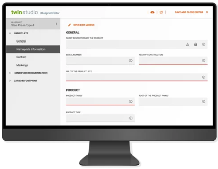 twinstudio Blueprint Editor
