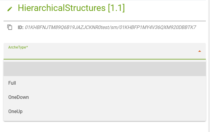 Properties with formchoices