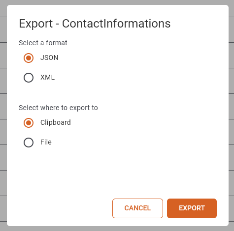 Twin Catalog - Submodels Export